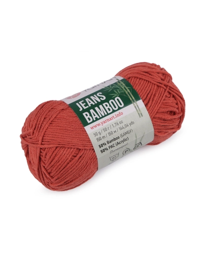 Pletacia priadza Jeans Bamboo 50 g - 1 ks | Mimib