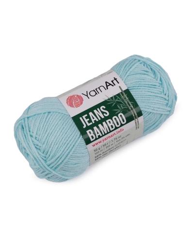 Pletacia priadza Jeans Bamboo 50 g - 1 ks | Mimib