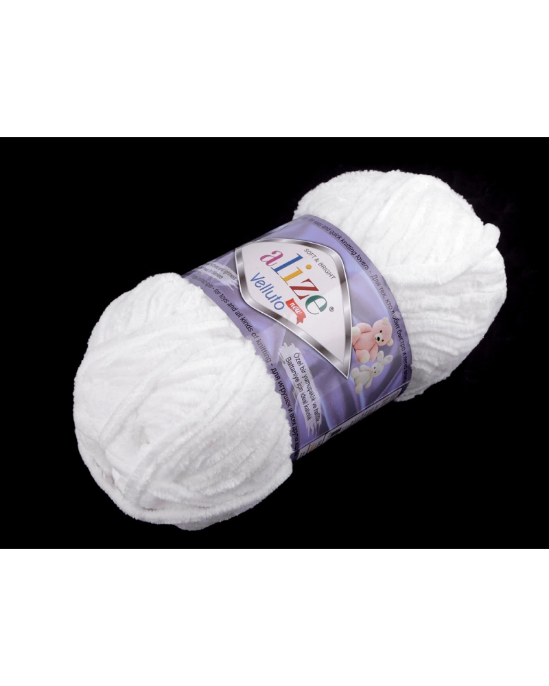 Pletacia ženilková priadza Alize Velluto 100 g - 1 ks