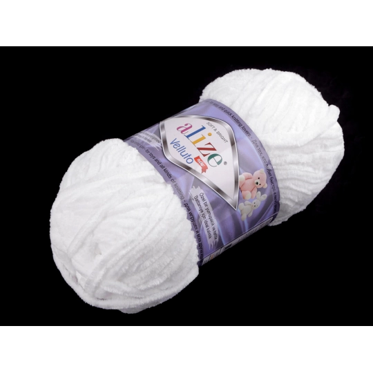 Fir tricotat Alize Velluto 100 g - 1 buc. | Mimib
