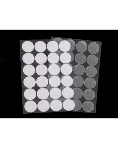 Buline arici autoadezive, complet (puf + scai), Ø25 mm - 1 card | Mimib