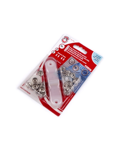 Capse metalice body copii, Ø11 mm - 1 card | Mimib