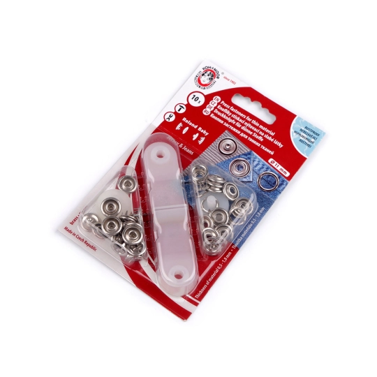 Capse metalice body copii, Ø11 mm - 1 card | Mimib