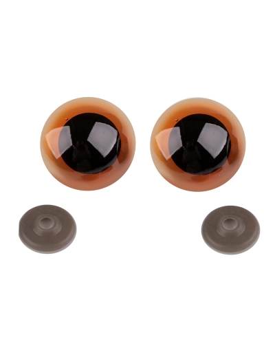 Ochi pentru jucării cu dispozitiv de siguranță, Ø40 mm - 2 set | Mimib