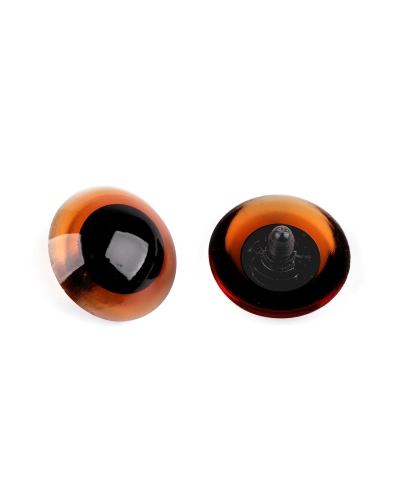 Ochi pentru jucării cu dispozitiv de siguranță, Ø40 mm - 2 set | Mimib