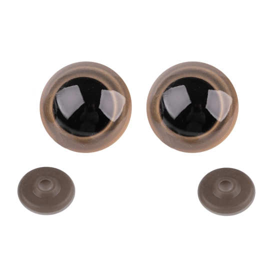 Ochi pentru jucării cu dispozitiv de siguranță, Ø40 mm - 2 set | Mimib