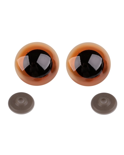 Ochi pentru jucării cu dispozitiv de siguranță, Ø45 mm - 2 set | Mimib