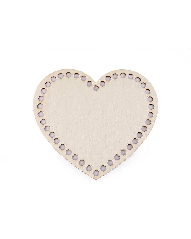 Fund pentru tricotat / confectionare cosuri inima 15x17 cm - 1 buc. | Mimib