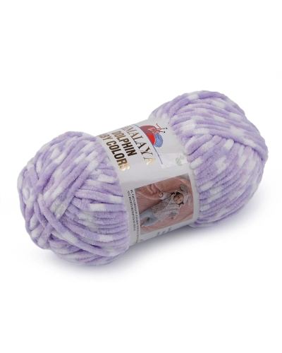 Fir de tricotat plușat Dolphin Baby Colors 100 g - 1 buc. | Mimib