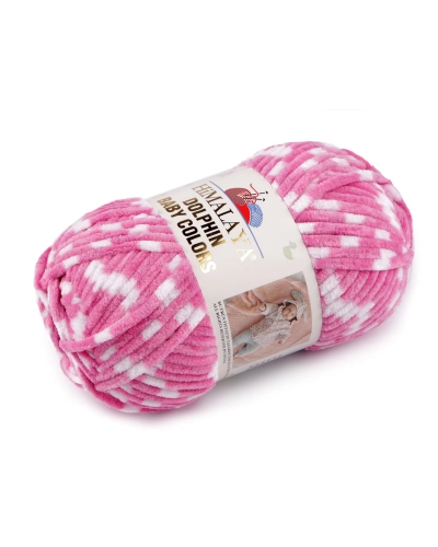 Fir de tricotat plușat Dolphin Baby Colors 100 g - 1 buc. | Mimib