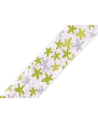 Bandă bias din bumbac, lățime 20 mm - 15 m | Mimib