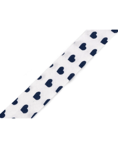 Bandă bias din bumbac, lățime 20 mm - 15 m | Mimib