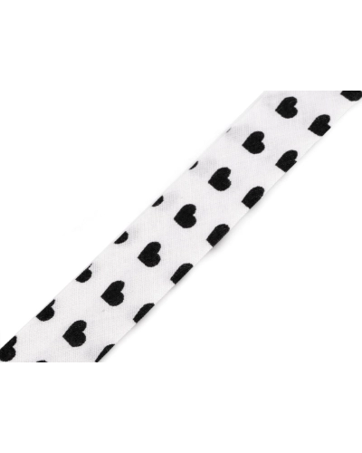 Bandă bias din bumbac, lățime 20 mm - 15 m | Mimib