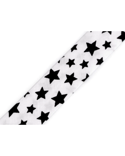 Bandă bias din bumbac, lățime 20 mm - 15 m | Mimib