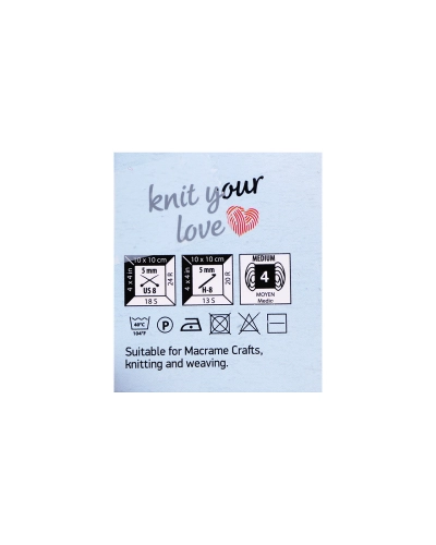 Fire de tricotat Macrame Cotton 250 g - 1 buc. | Mimib