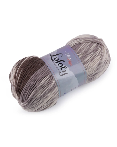 Fire de tricotat cu automodelare Lofoten 100 g - 1 buc. | Mimib