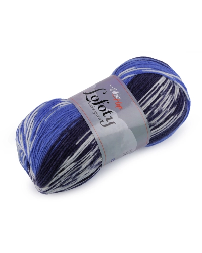 Fire de tricotat cu automodelare Lofoten 100 g - 1 buc. | Mimib