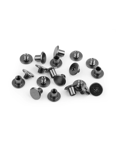 Butoni cu șurub pentru pielarie,  Ø10 mm - 10 pereche | Mimib