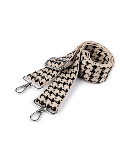Curea textila pentru geanta cu carabinie latime 3,8 cm - 1 buc. | Mimib