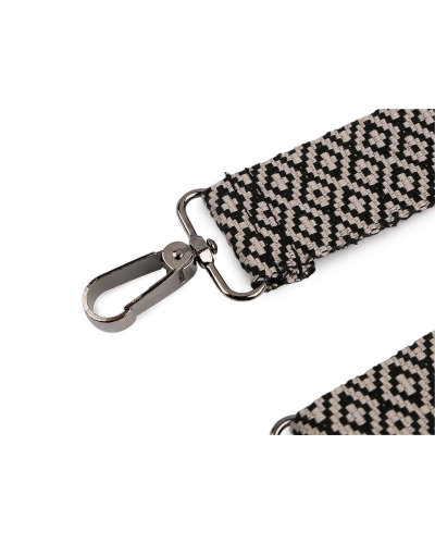Curea textila pentru geanta cu carabinie latime 3,8 cm - 1 buc. | Mimib