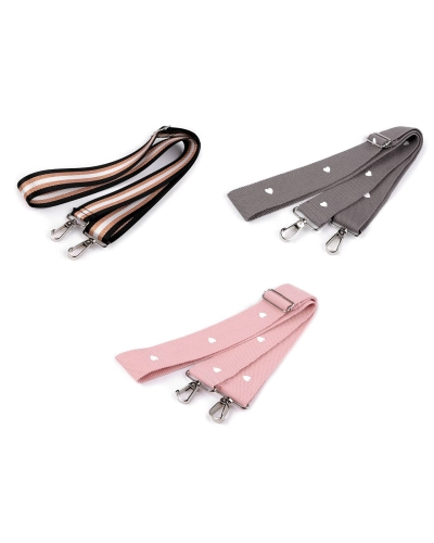 Curea textila pentru geanta cu carabinie latime 3,8 cm - 1 buc. | Mimib