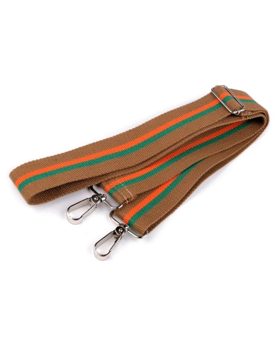 Curea textila pentru geanta cu carabinie latime 3,8 cm - 1 buc. | Mimib