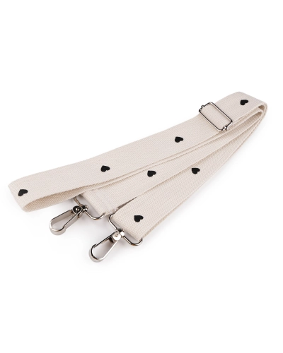 Curea textila pentru geanta cu carabinie latime 3,8 cm - 1 buc. | Mimib