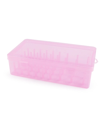 Cutie de plastic pentru 42 de papiote de ata - 1 buc. | Mimib