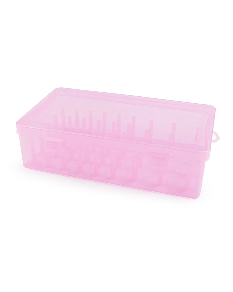 Cutie de plastic pentru 42 de papiote de ata - 1 buc. | Mimib