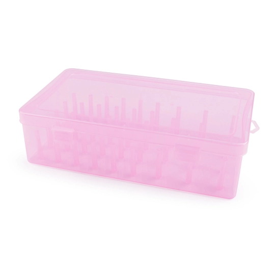 Cutie de plastic pentru 42 de papiote de ata - 1 buc. | Mimib