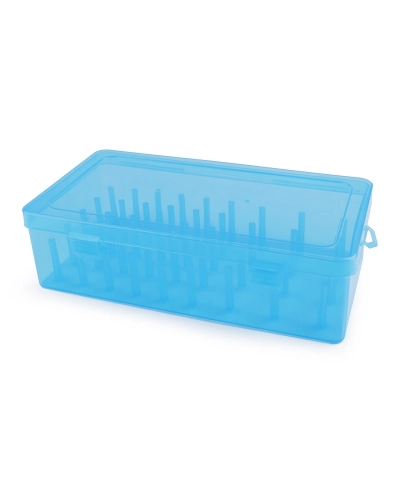 Cutie de plastic pentru 42 de papiote de ata - 1 buc. | Mimib