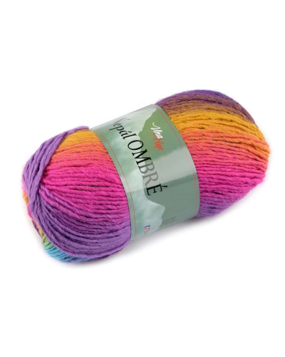 Fire de tricotat Nepal ombré 100 g - 1 buc. | Mimib