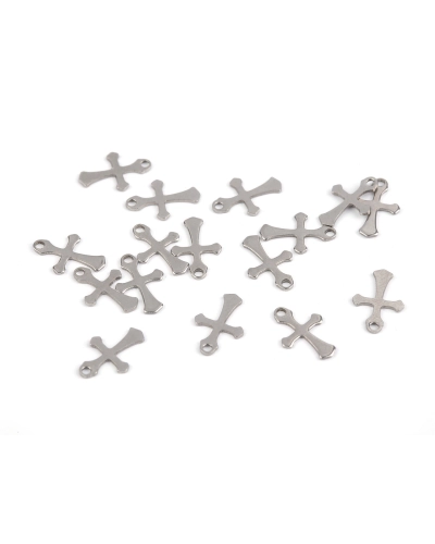 Pandantiv cruce 9x13 mm - 15 buc. | Mimib