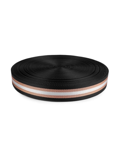 Chinga cu lurex lățime 38 mm - 1 m | Mimib