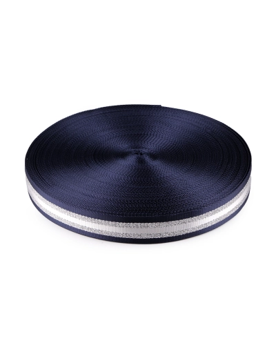 Chinga cu lurex lățime 38 mm - 1 m | Mimib