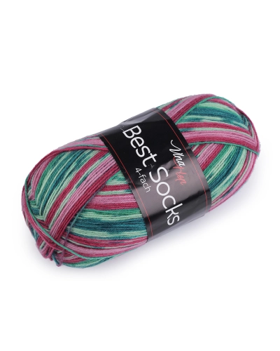 Fire de tricotat Best Socks auto-modelare 100 g - 1 buc. | Mimib