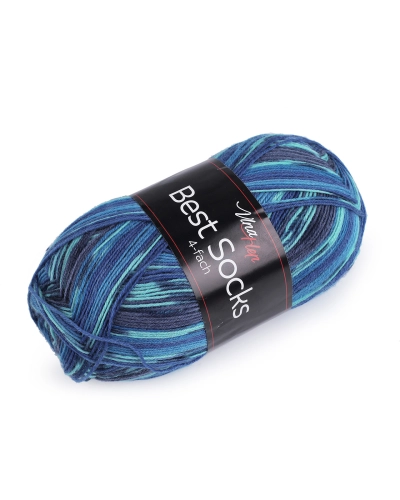 Fire de tricotat Best Socks auto-modelare 100 g - 1 buc. | Mimib