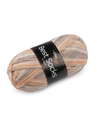 Fire de tricotat Best Socks auto-modelare 100 g - 1 buc. | Mimib