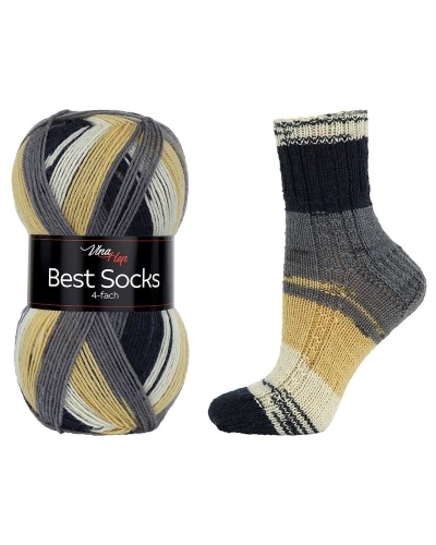Fire de tricotat Best Socks auto-modelare 100 g - 1 buc. | Mimib