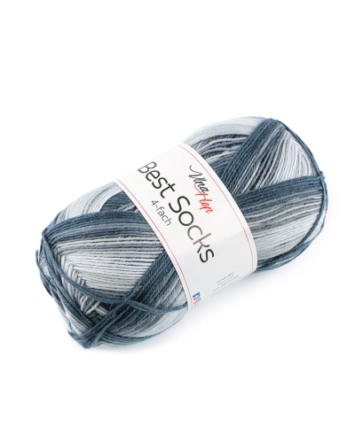 Fire de tricotat Best Socks auto-modelare 100 g - 1 buc. | Mimib