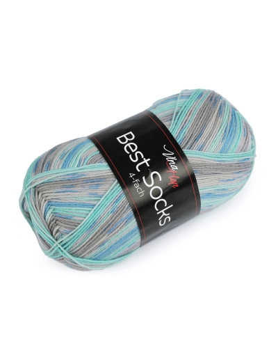 Fire de tricotat Best Socks auto-modelare 100 g - 1 buc. | Mimib