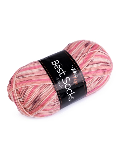 Fire de tricotat Best Socks auto-modelare 100 g - 1 buc. | Mimib