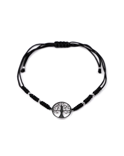 Brățară din oțel inoxidabil Shamballa, arborele vieții - 1 buc. | Mimib