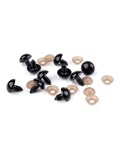 Ochi cu siguranta pentru jucarii Ø16 mm - 10 set | Mimib