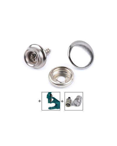 Capse cu surub Ø15 mm - 50 set | Mimib