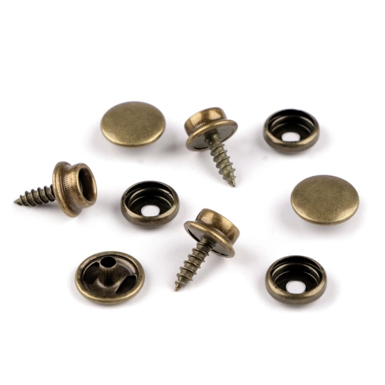 Capse cu surub Ø15 mm - 50 set | Mimib