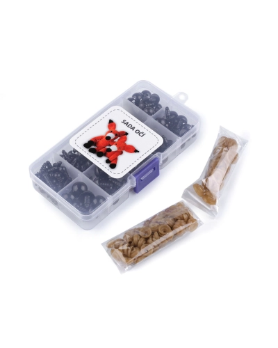 Set de ochi cu siguranta pentru jucarii, 142 seturi - 1 set | Mimib