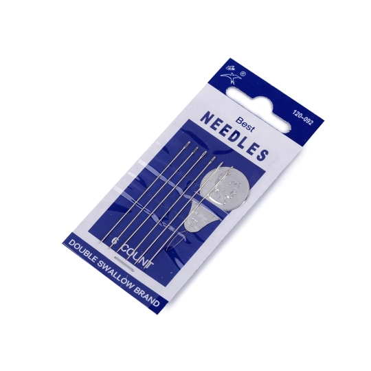 Ihly na korálky + navliekač - 1 kar. | Mimib