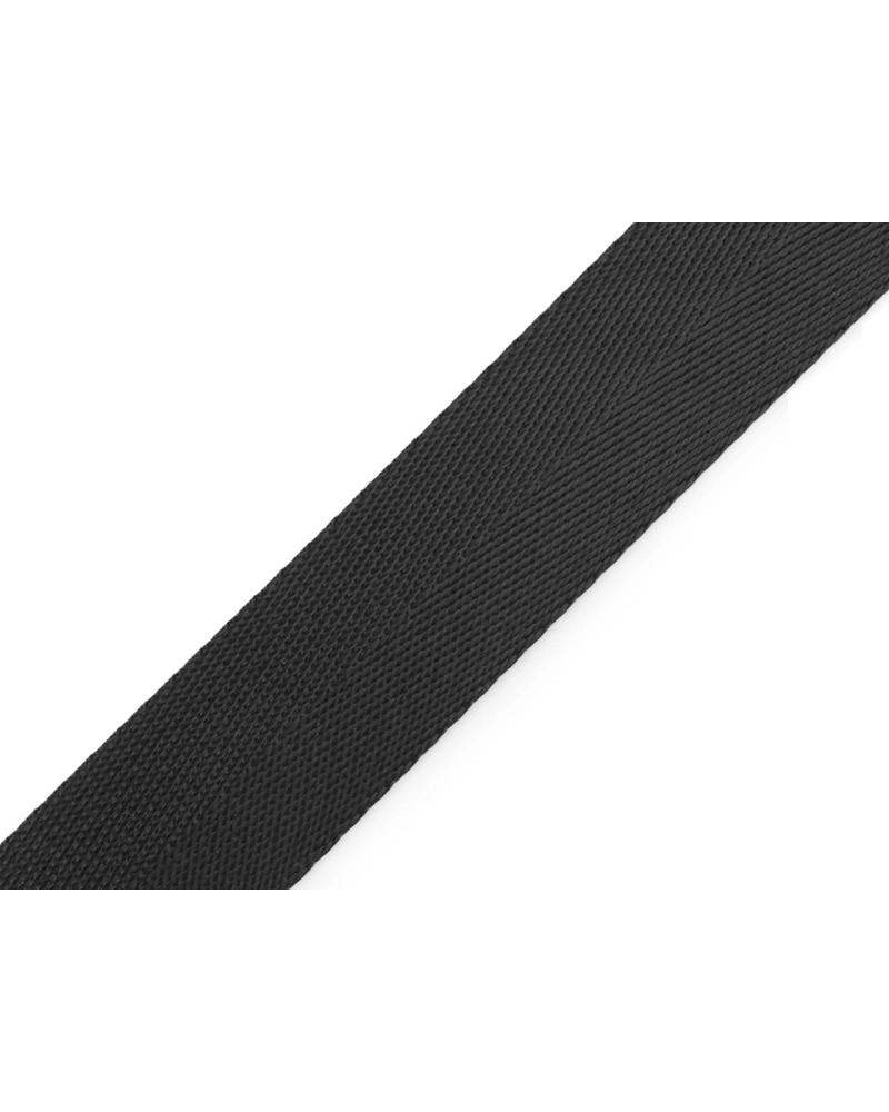 Hladký popruh s leskom šírka 30 mm - 1 m | Mimib