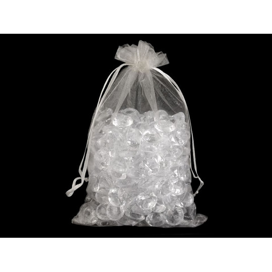 Săculeț organza pentru cadouri, 14x21 cm | Mimib